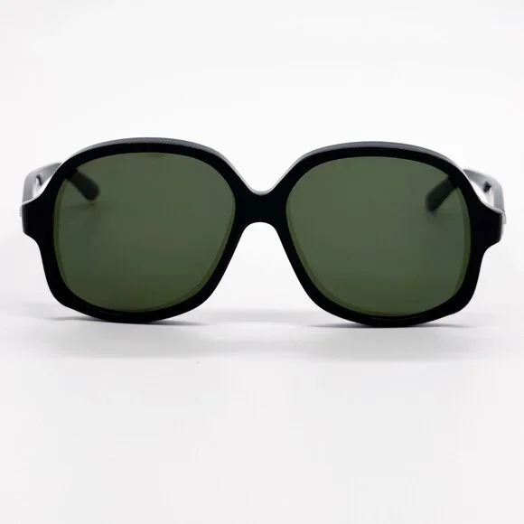 NEW VALENTINO SUNGLASSES VLS-177A BLACK GREEN WOMEN EYEWEAR